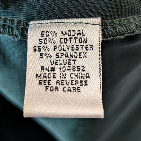 Vintage Velvet Green Slip Dress Y2K 90s Whimsigoth Grunge Dark Acadamia Witchy M - Picture 10 of 11